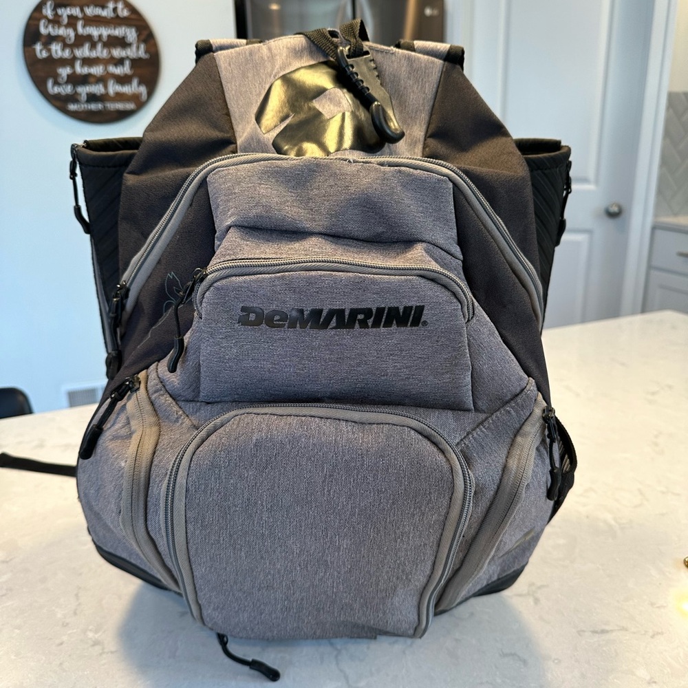 DeMarini Voodoo OG Bag Gray and Black